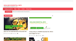 Desktop Screenshot of healingessential.info